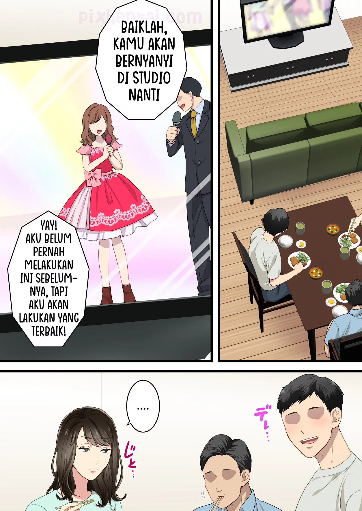 Komik hentai xxx manga sex bokep Naka no Warukatta Haha to Musuko ga Amaama Couple ni Naru made 43